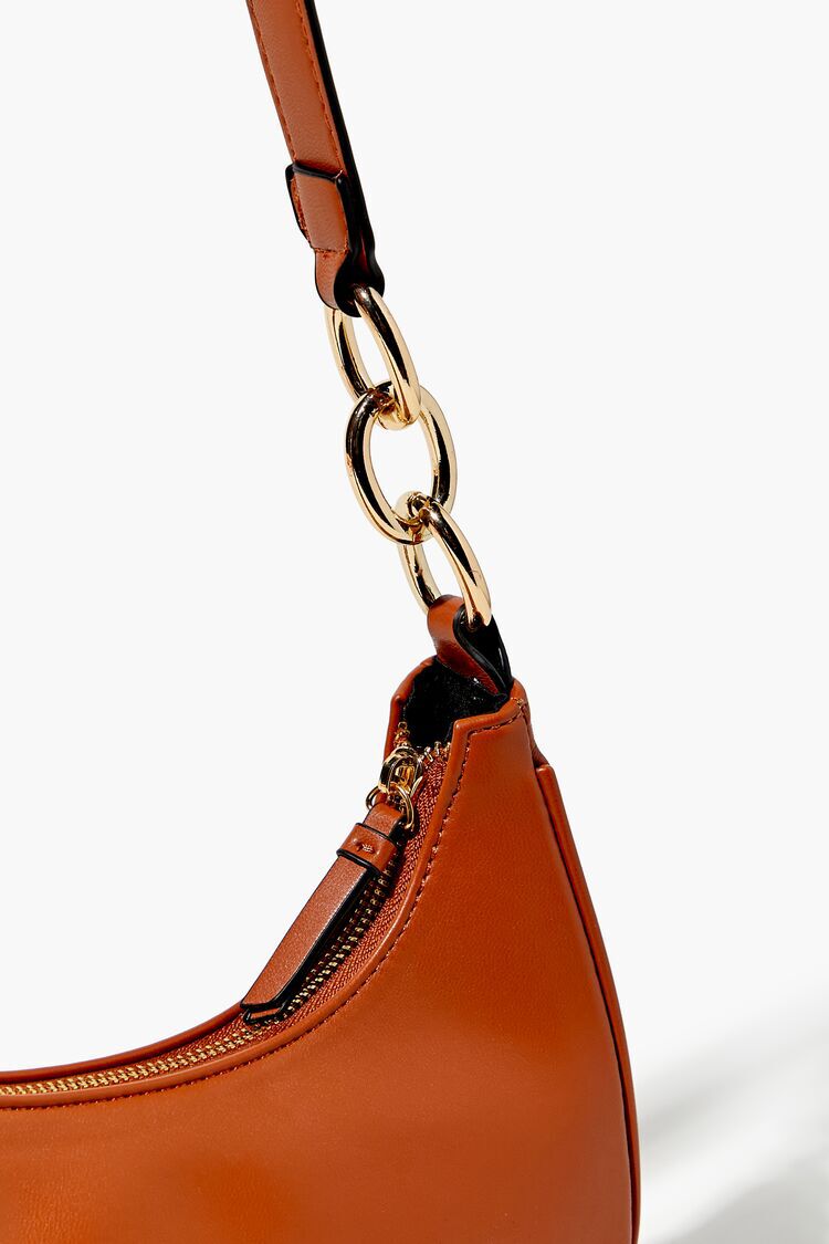 Bolso De Hombro Cadena Dorado