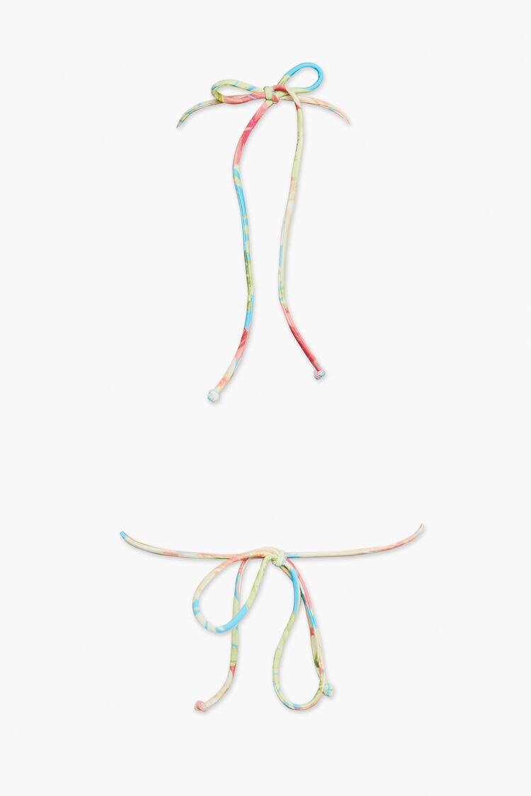 Traje De Baño Parte Superior Multicolor