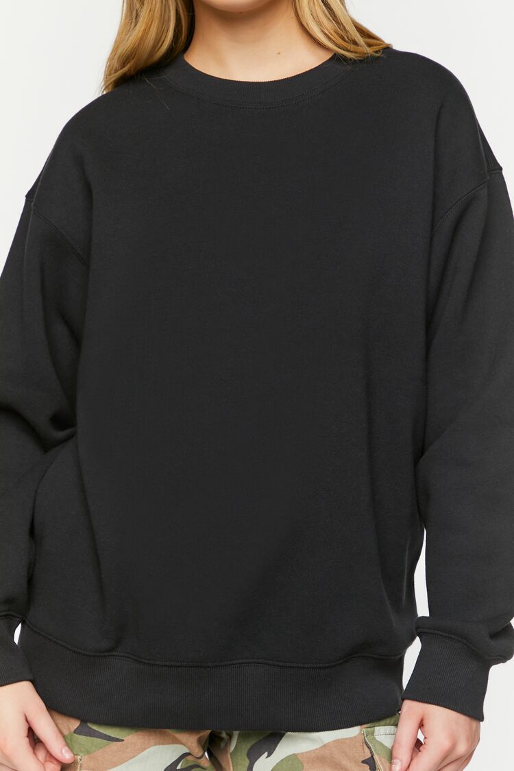 Sudadera Holgada Negro