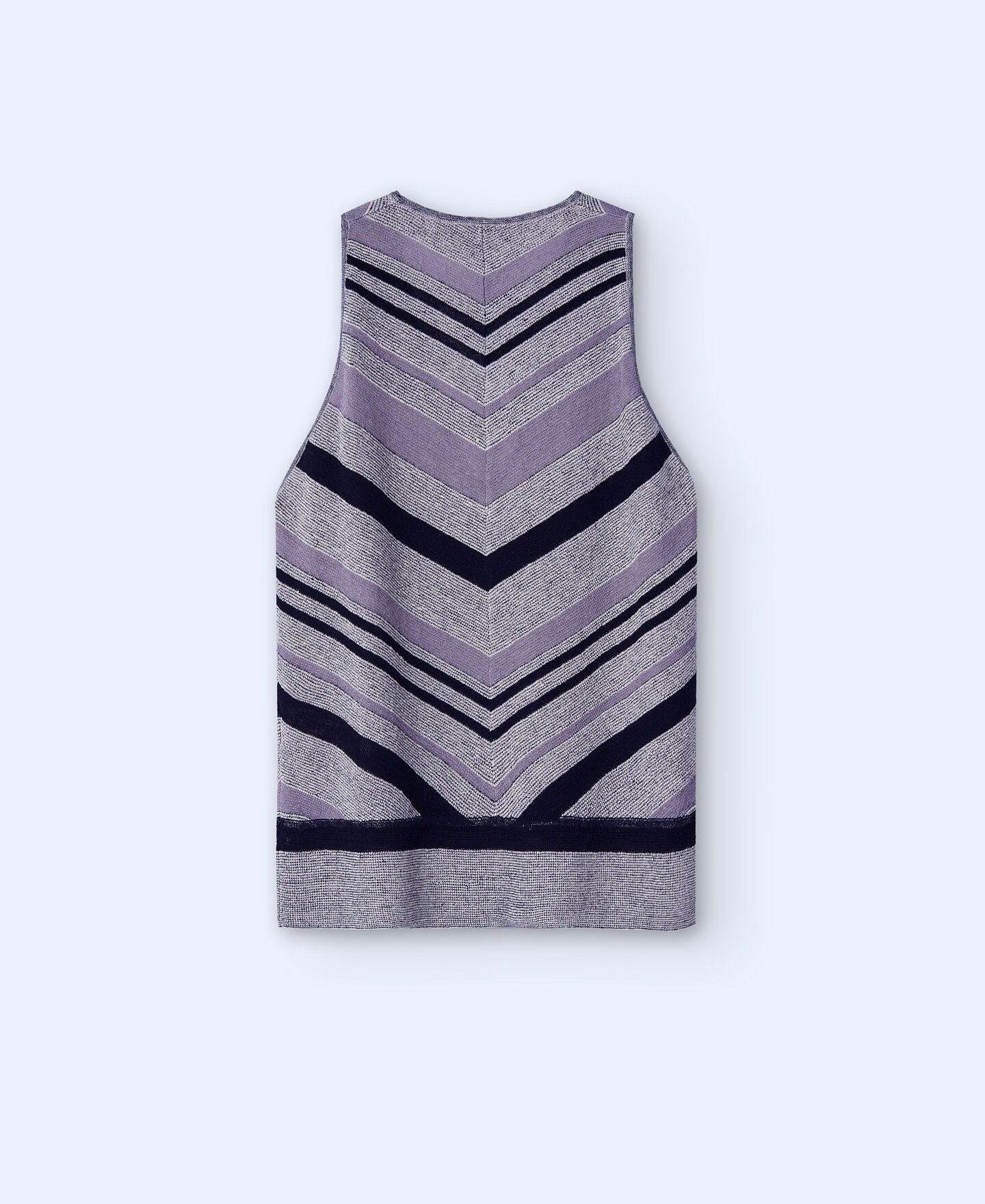 Top Rayas Diagonales Multicolor