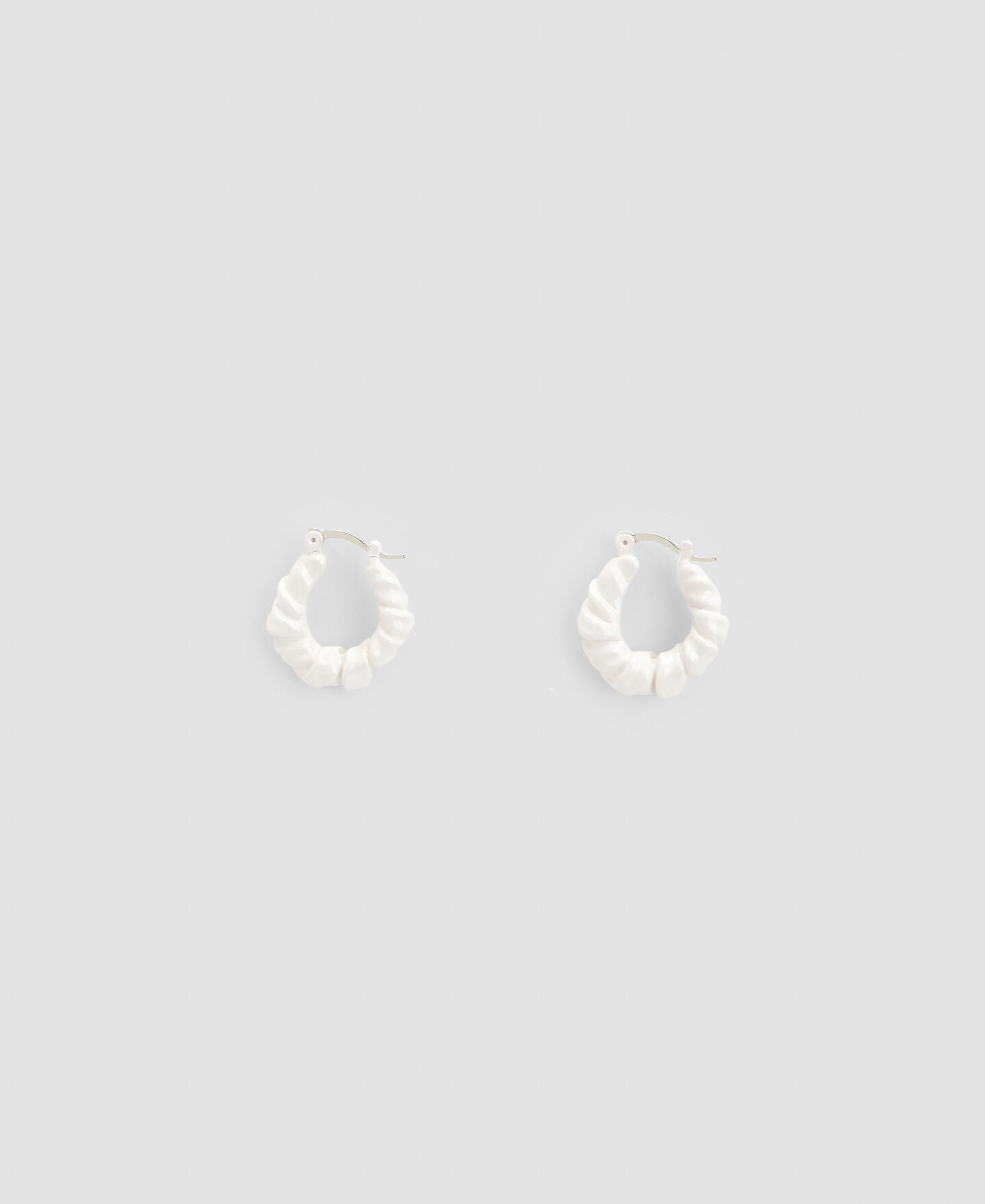Colgantes Aros Blanco