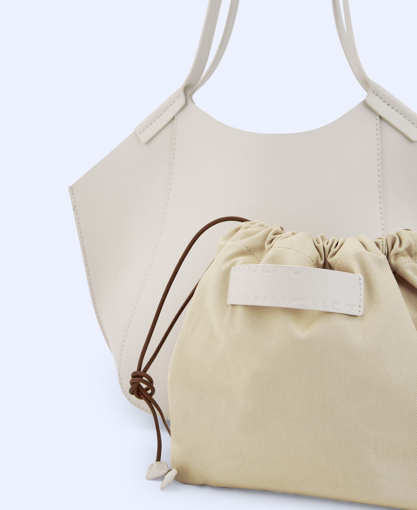 Bolso Asa de Mano Blanco