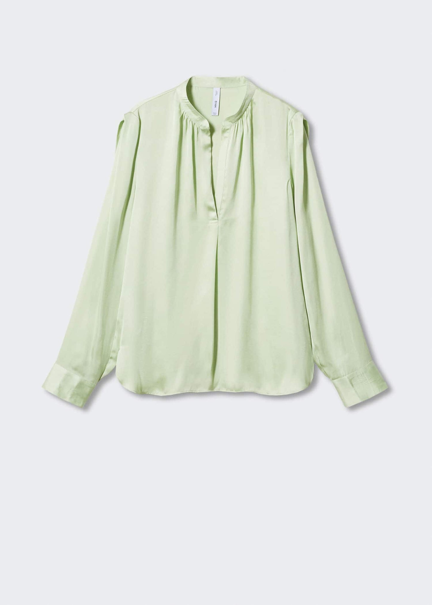 Blusa Satinada Verde