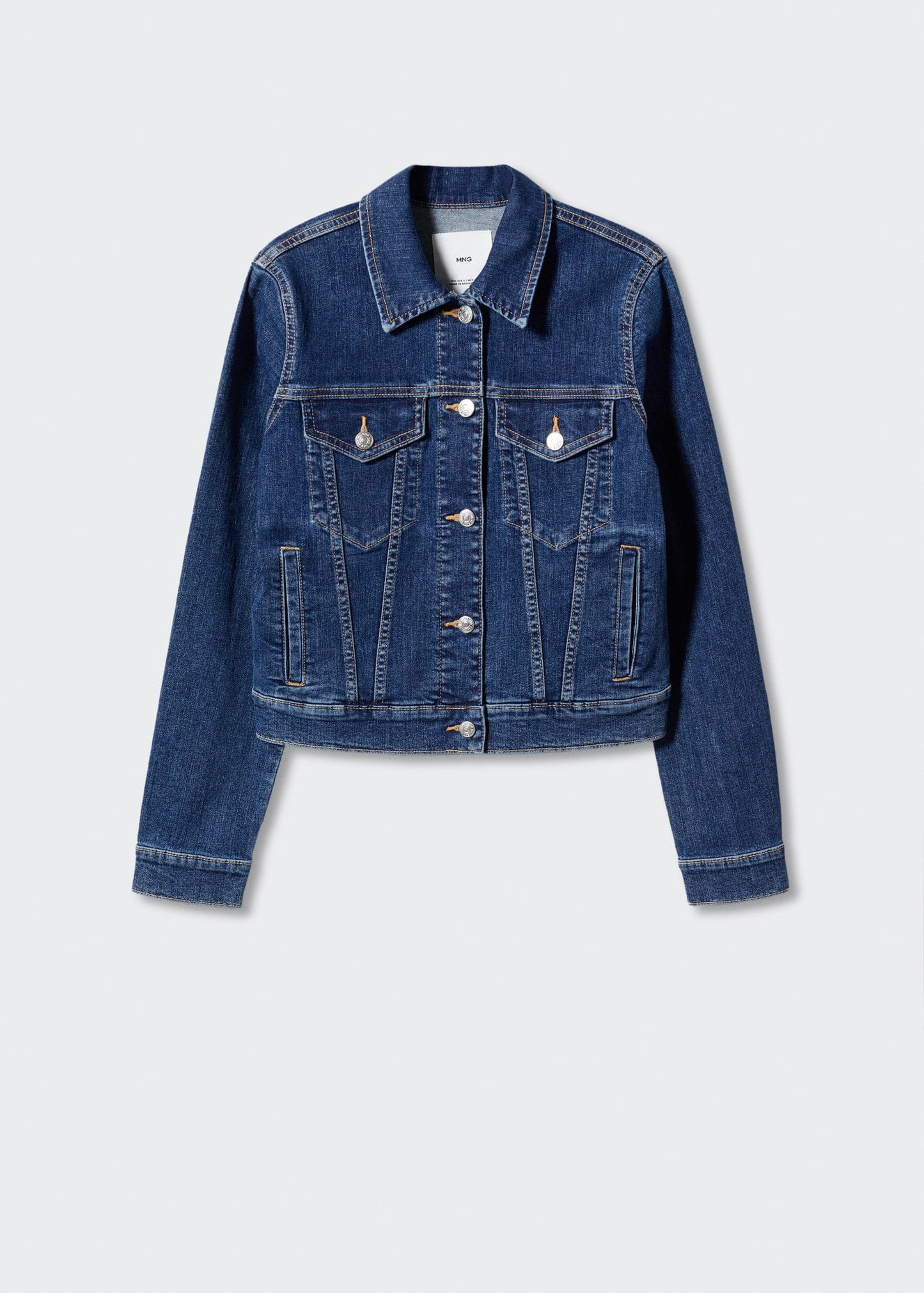 Jacket Bolsillos Azul