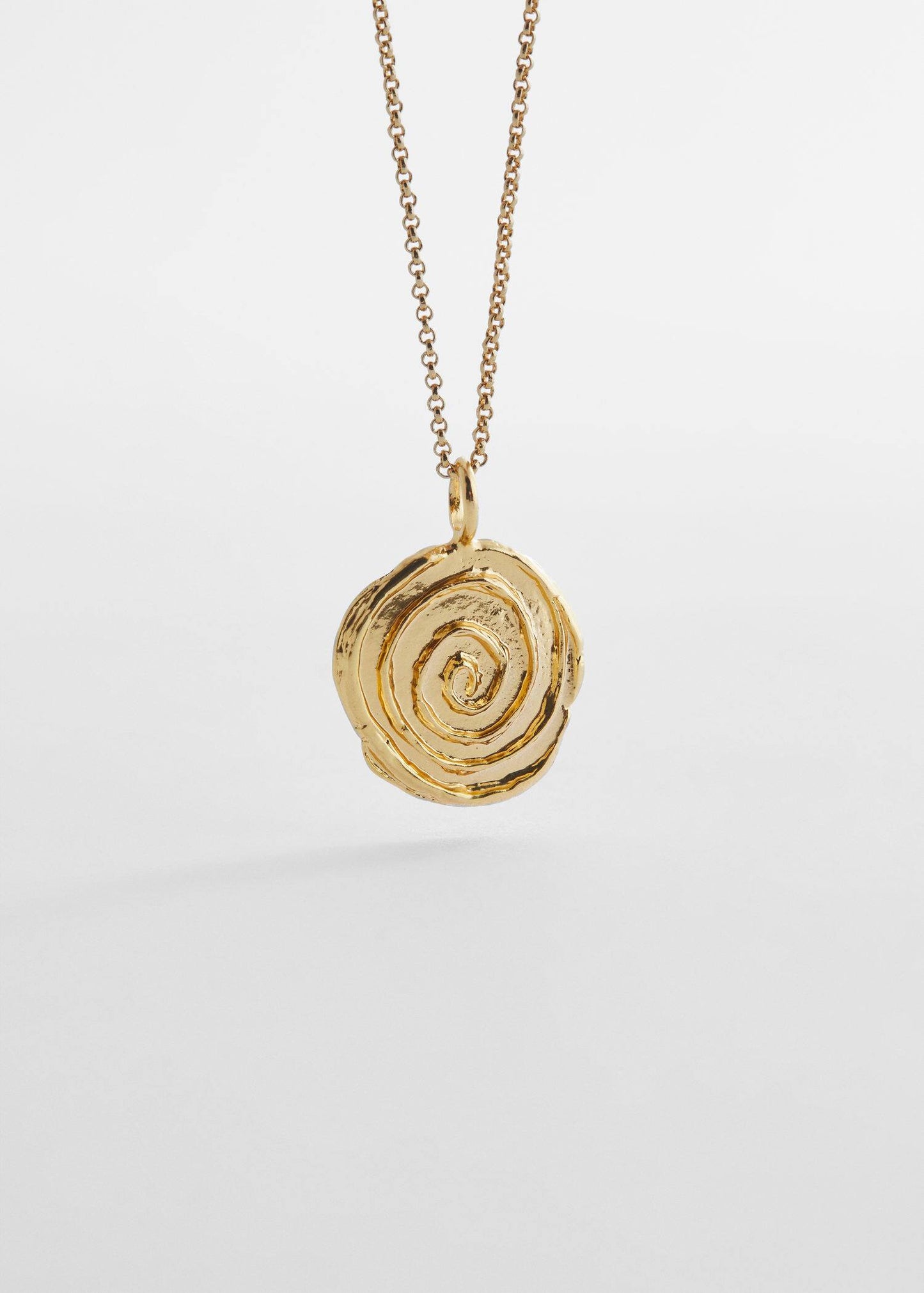 Collar Espiral Dorado