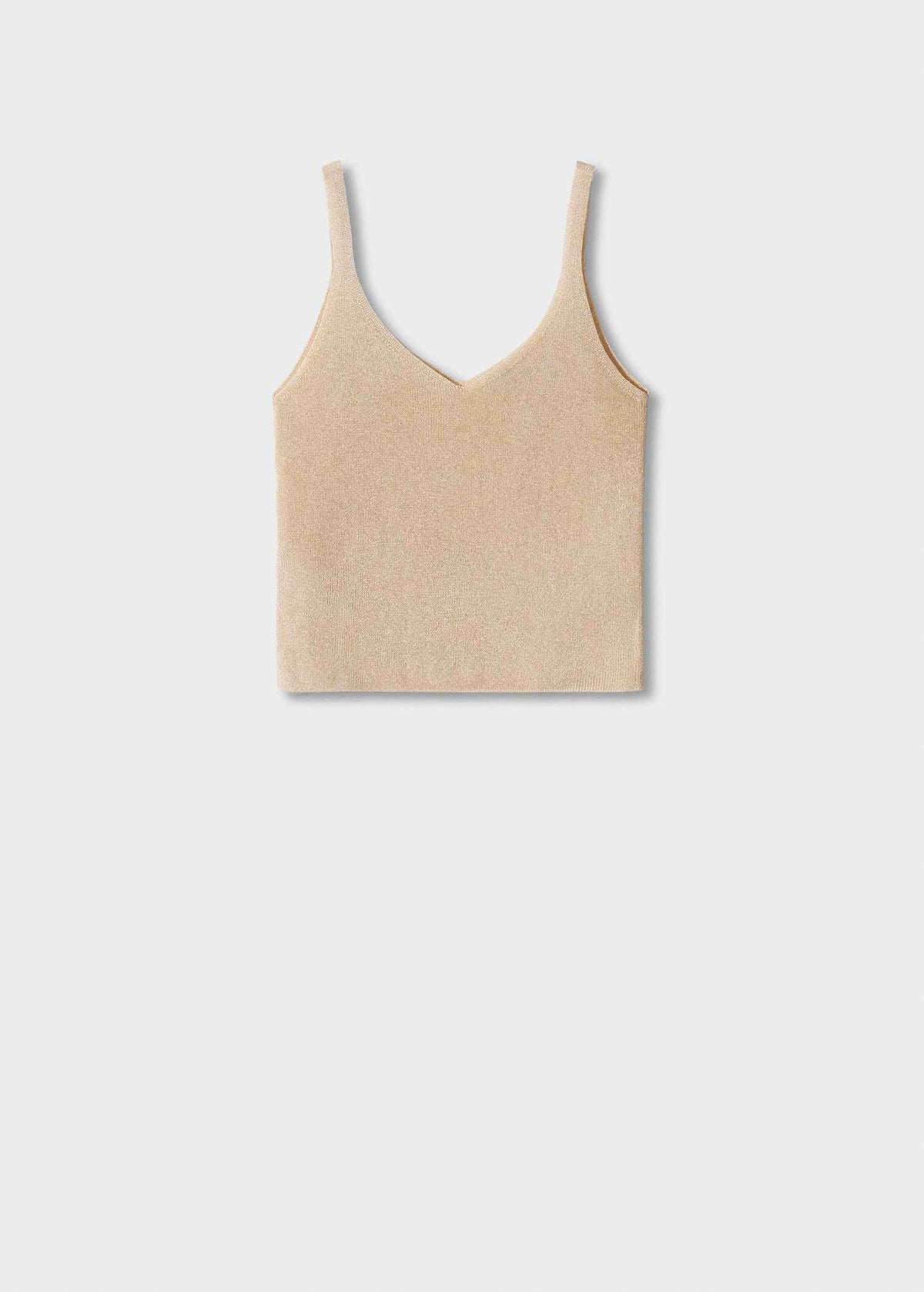 Top Punto Tirantes Beige