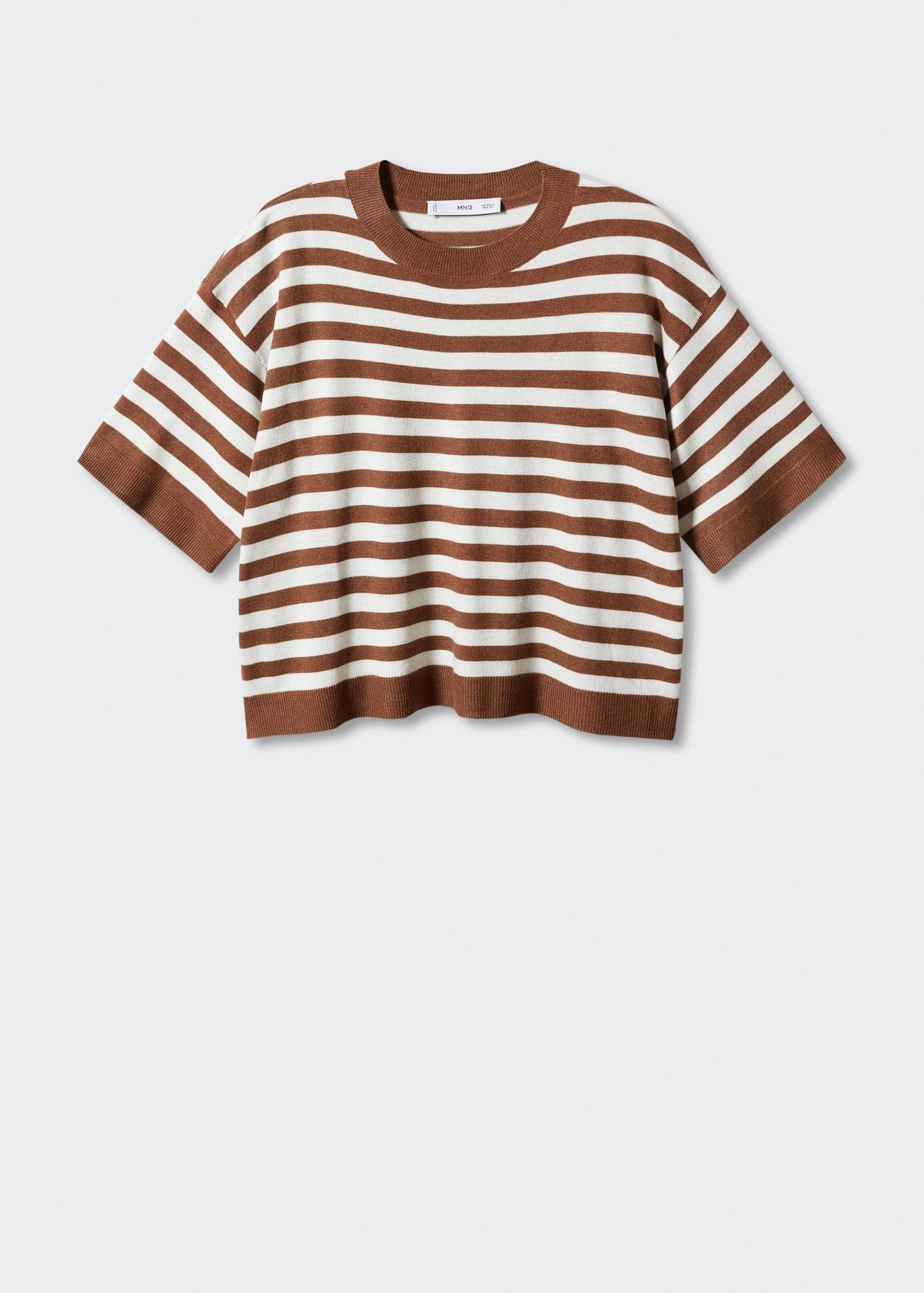 Sudadera Manga Corta Rayas