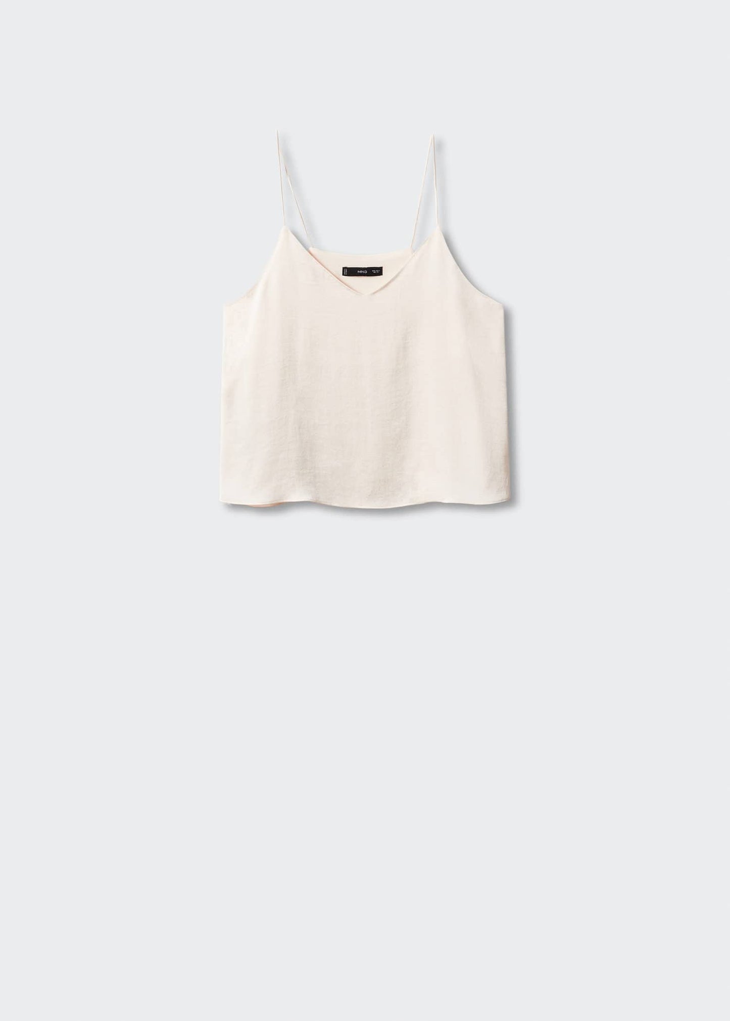 Top Tirantes Satinado Blanco