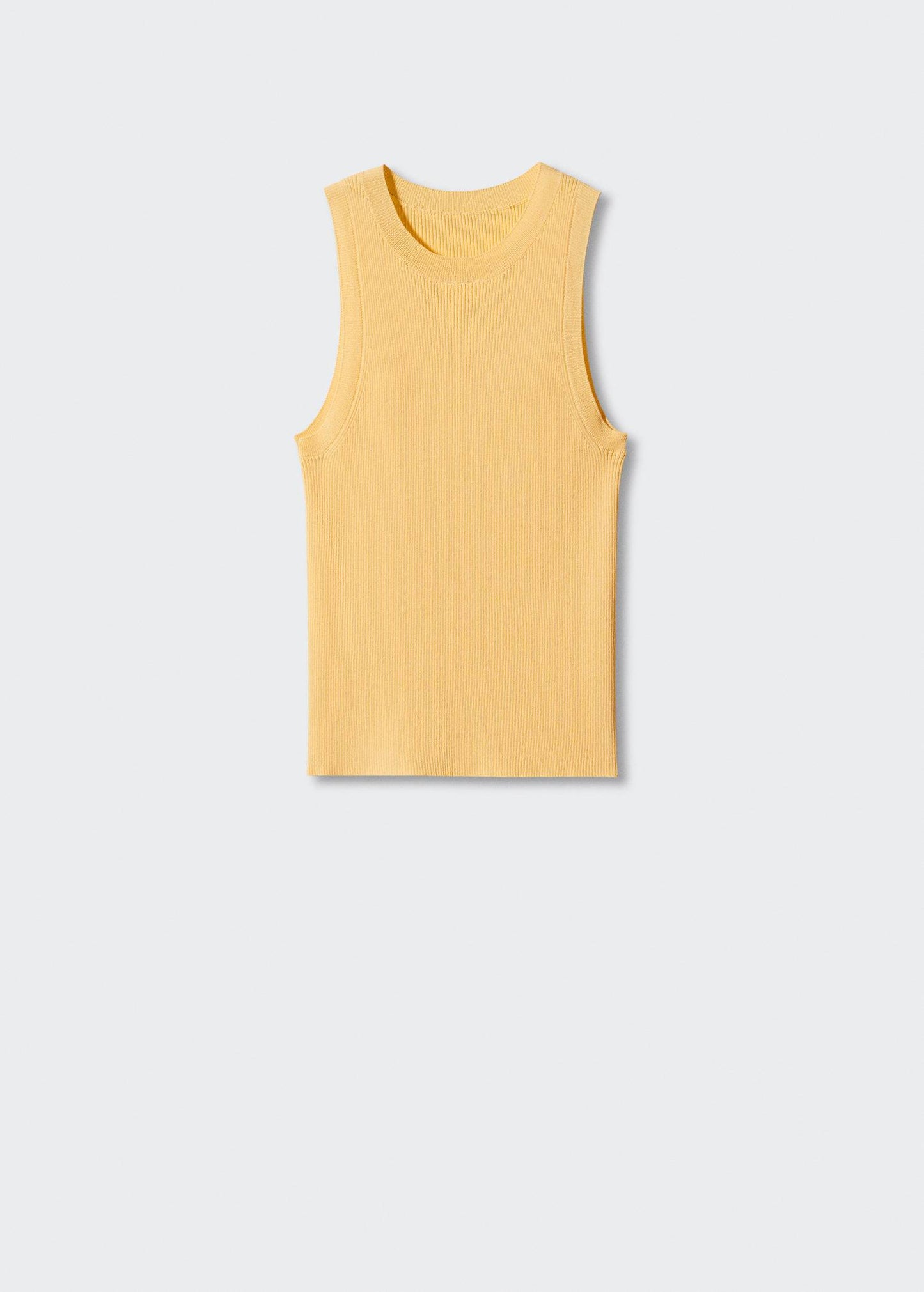 Top Tirantes Anchos Amarillo