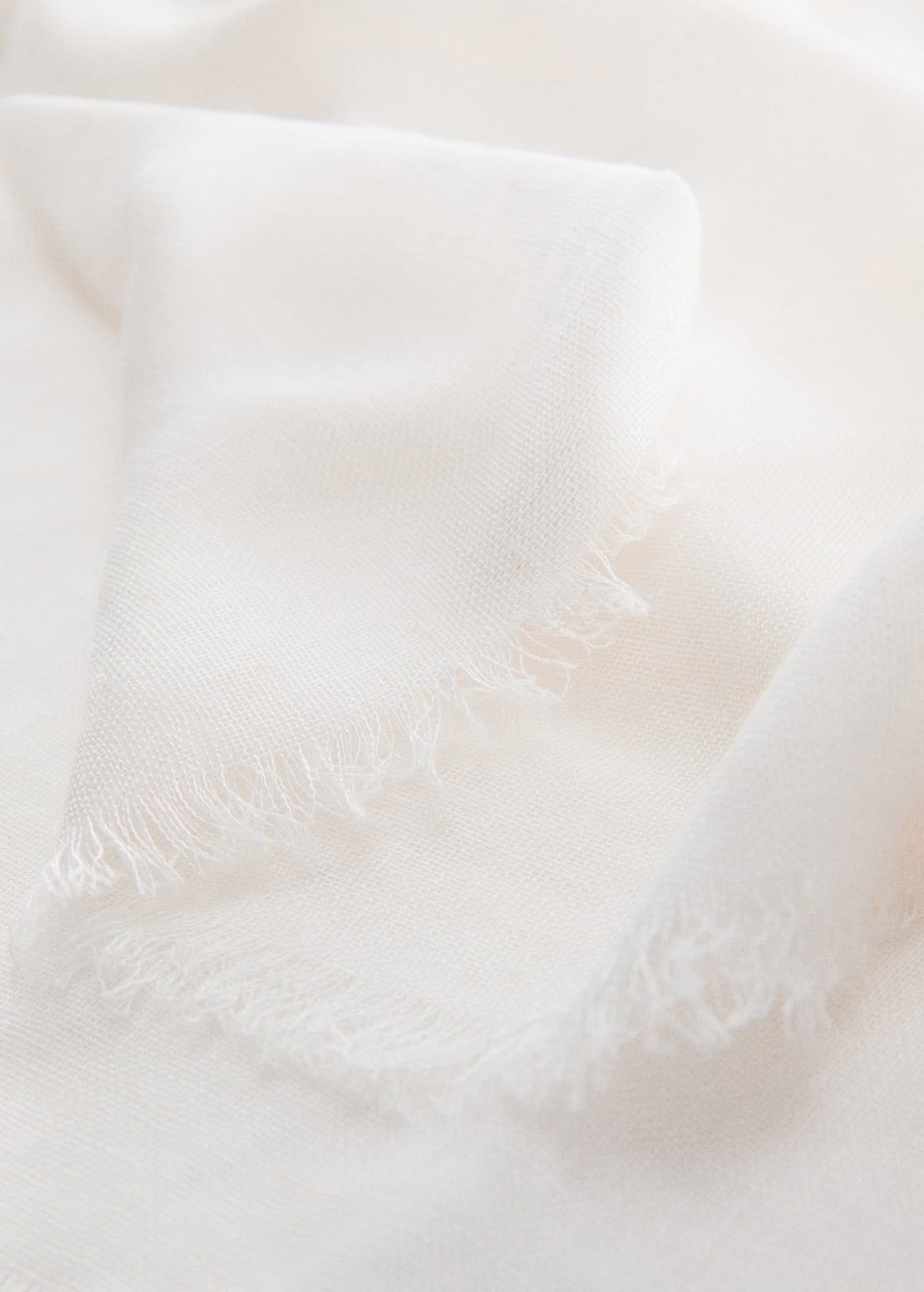 Fular Lino Blanco