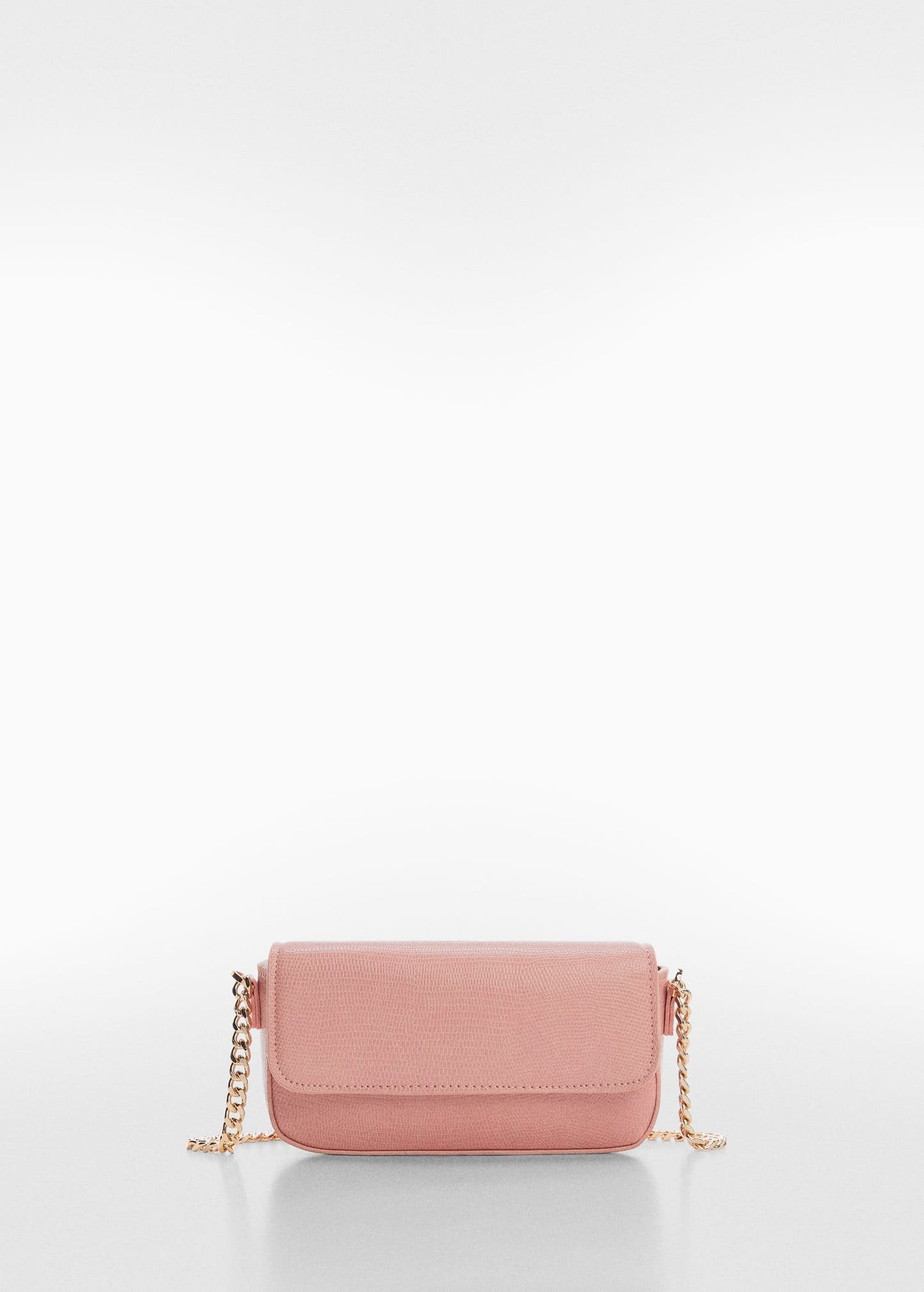 Bolso Solapa Cadena Naranja