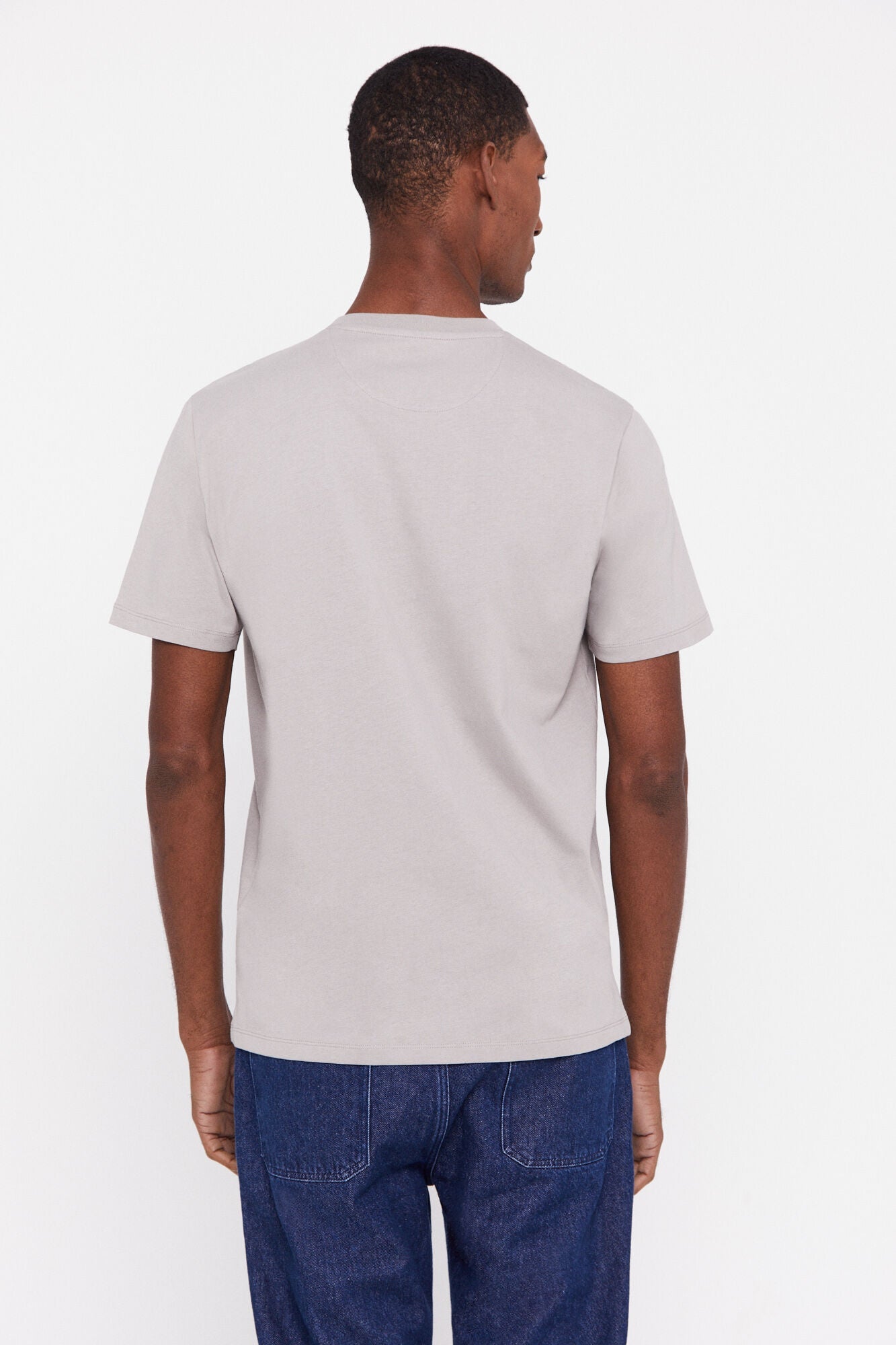 Camiseta Estampada Gris