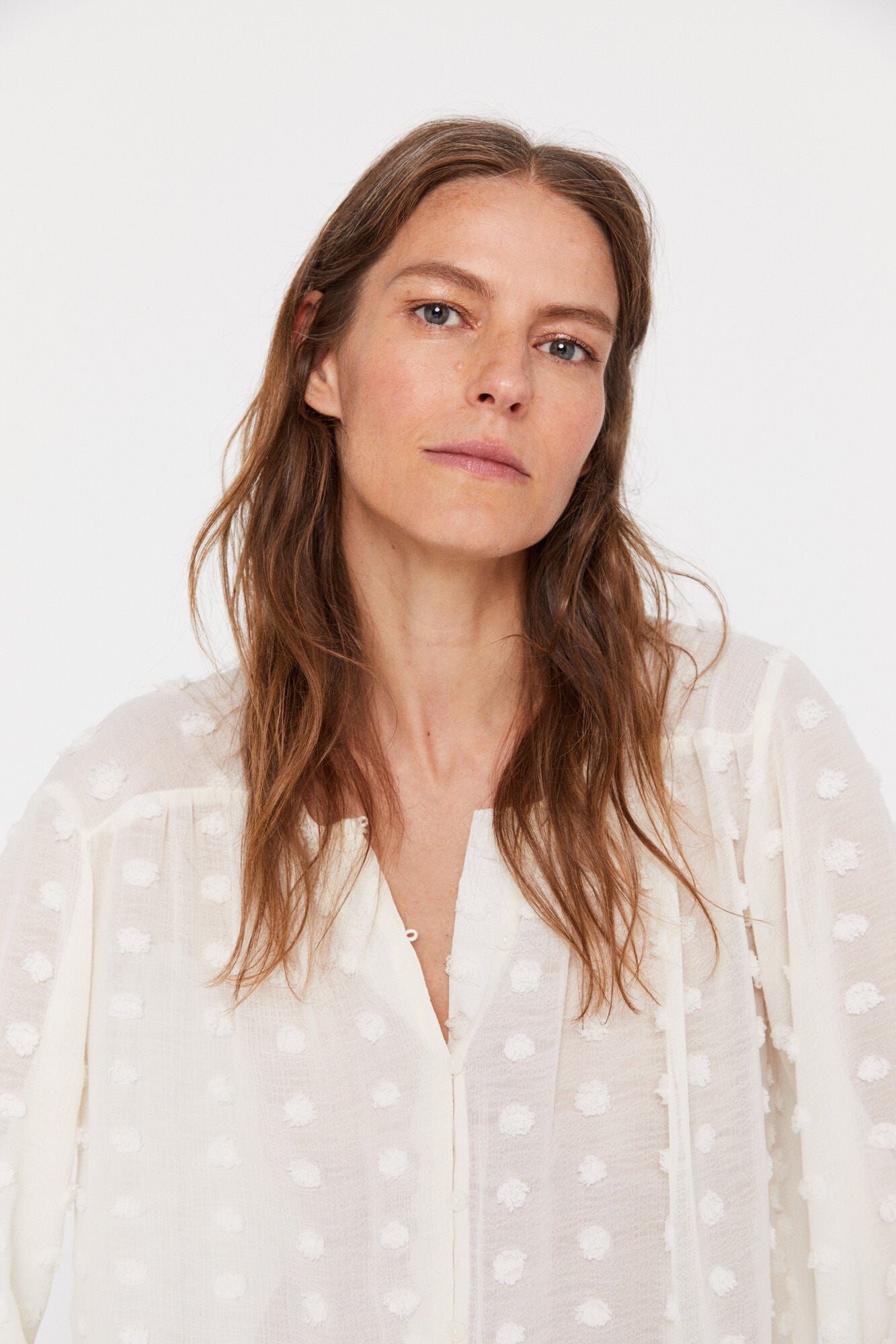 Blusas White