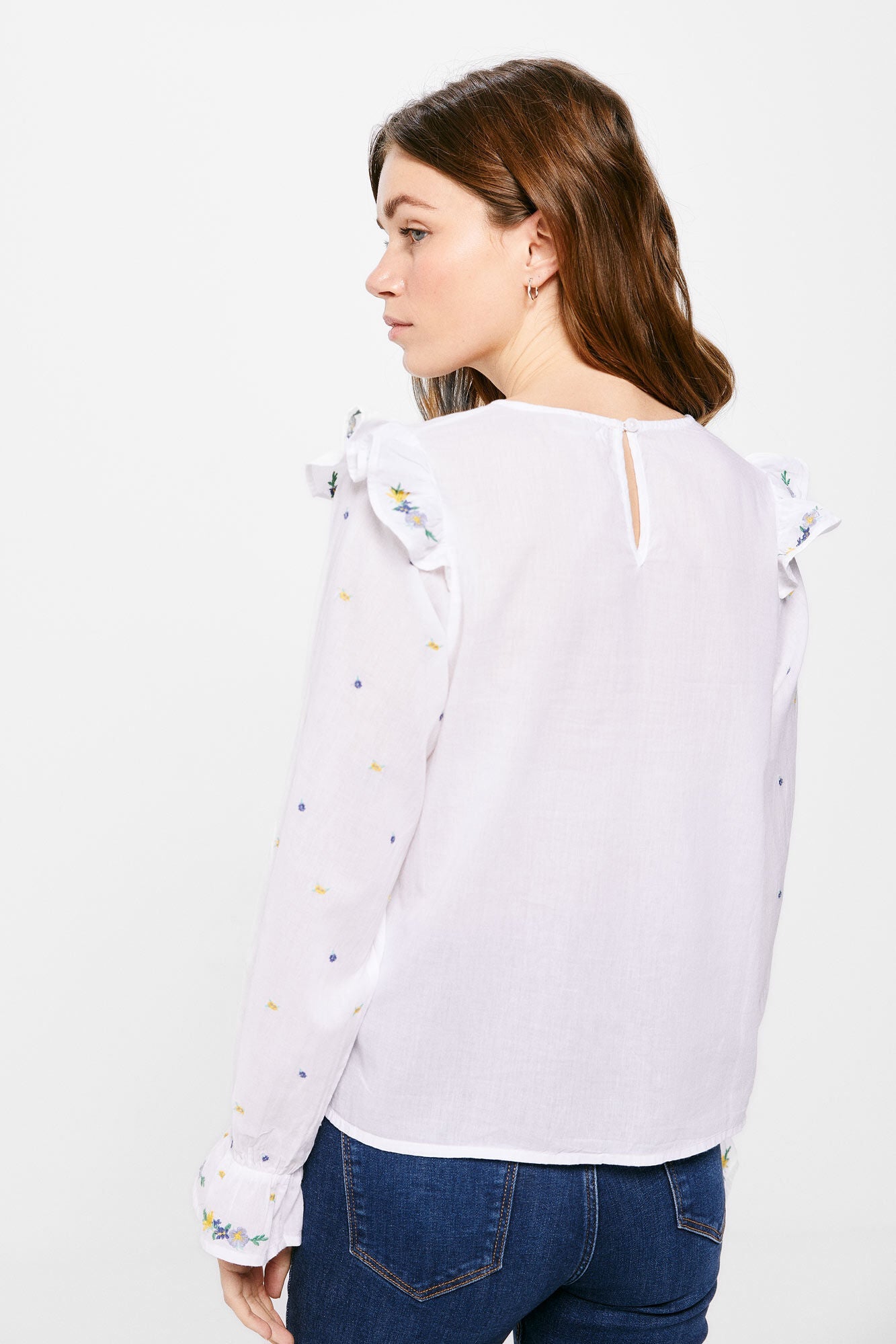 Blusas White