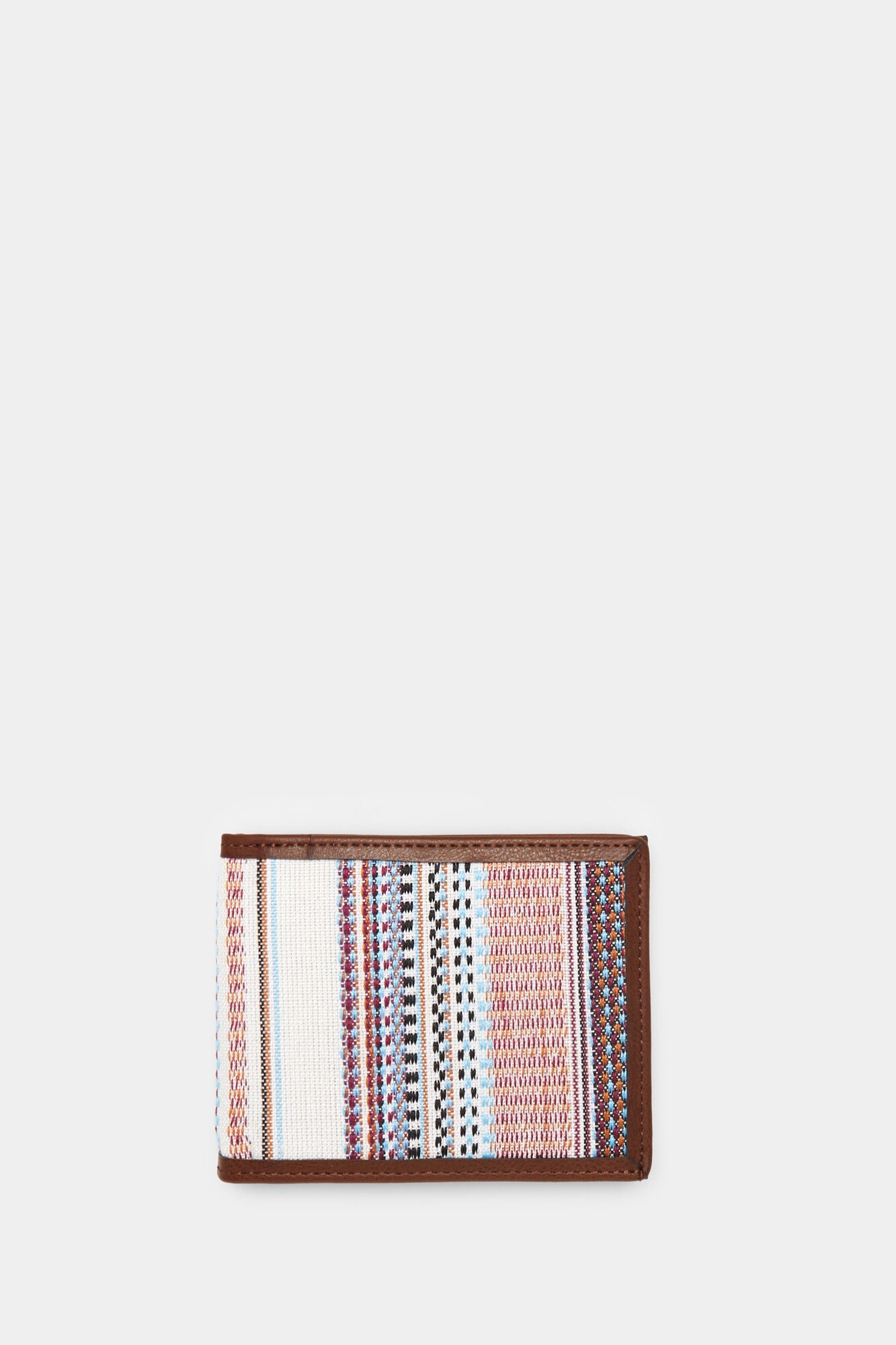 Billetera Tejido Étnico Multicolor