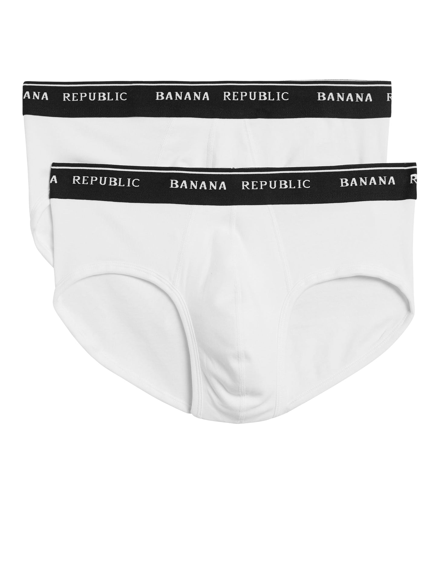BR Accesorio Stretch Supima® Cotton Brief 2-Pack - Optic White