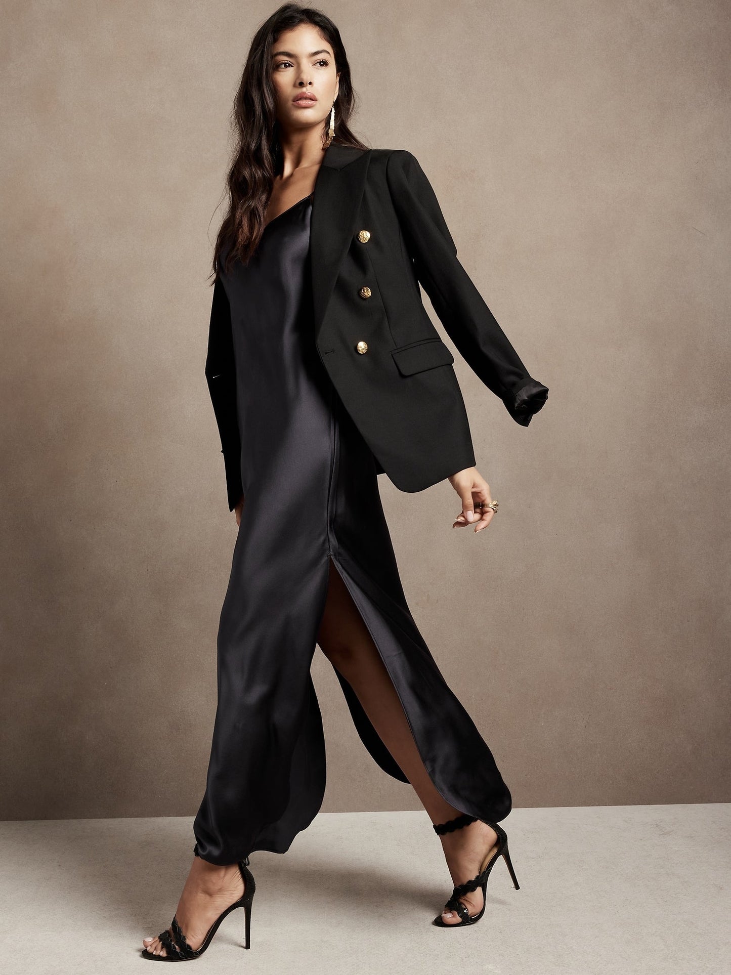 Petite Dreamer Silk Dress