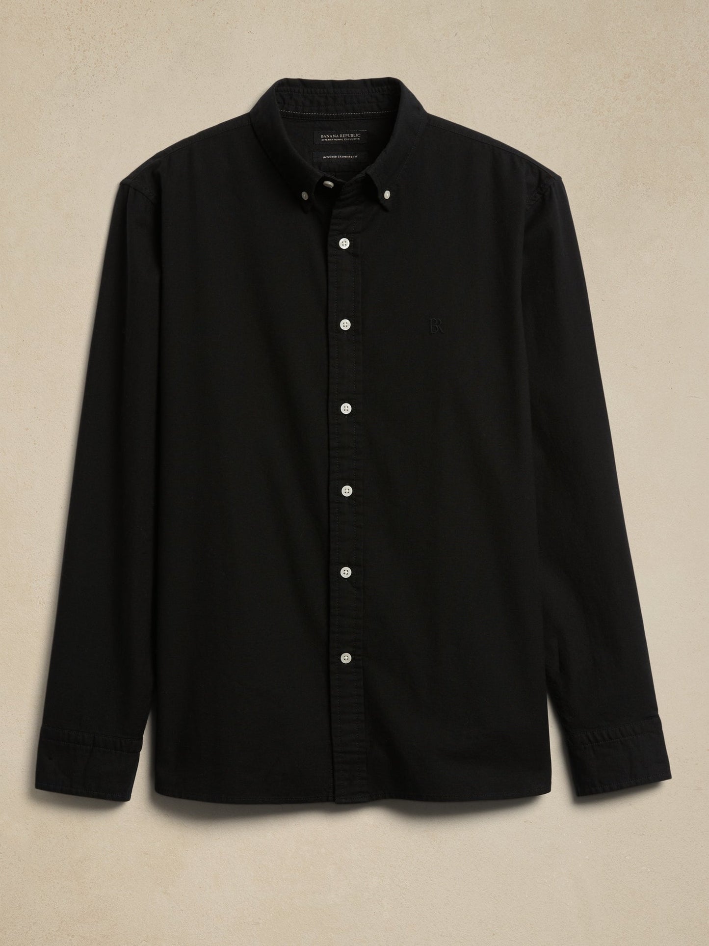 Camisa Manga Larga Negro