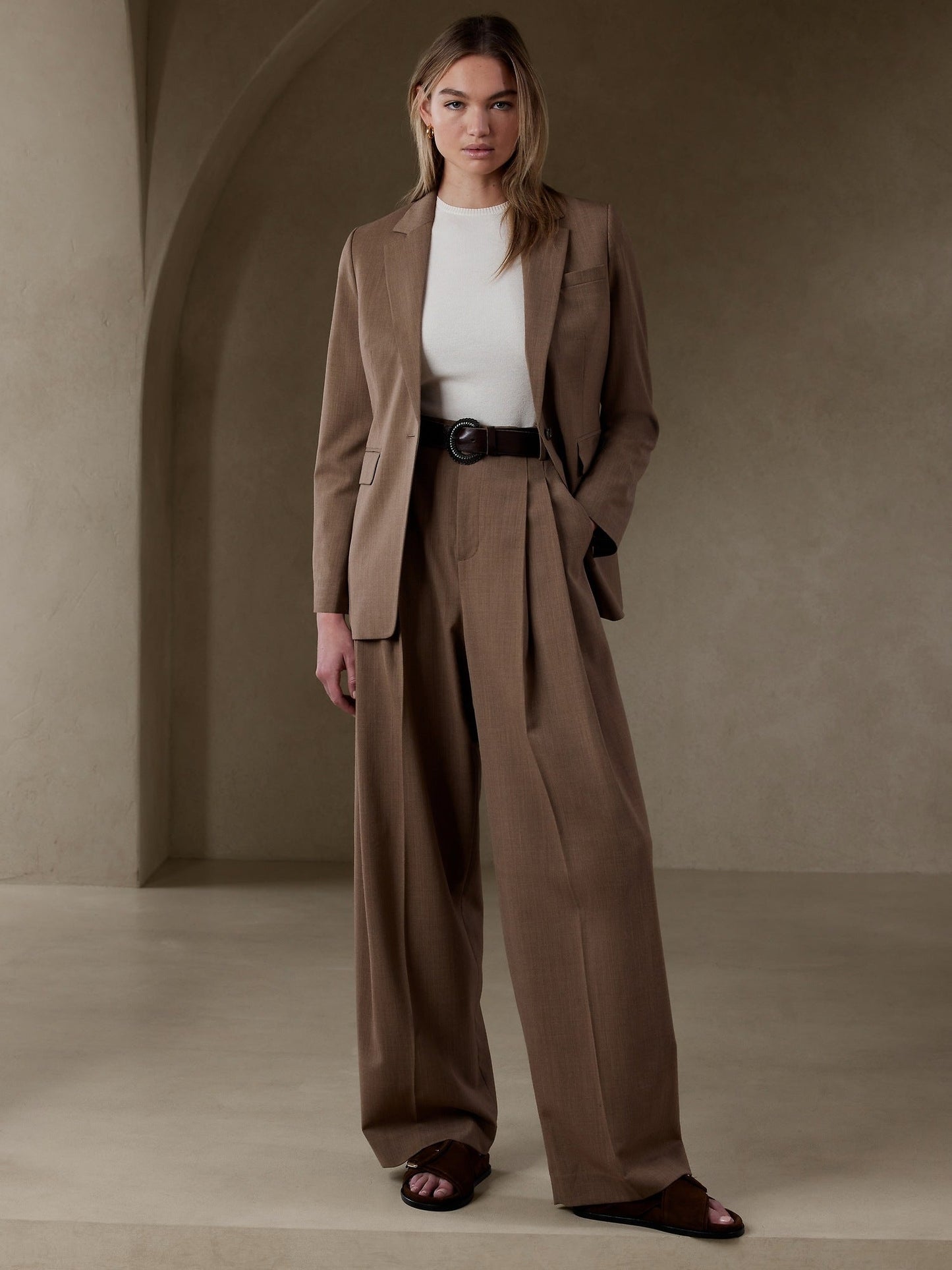 Top Seda y Cashmere Beige