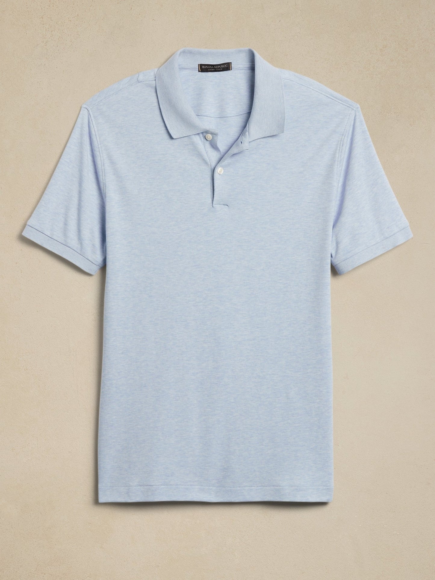 Polo Con Botones Celeste