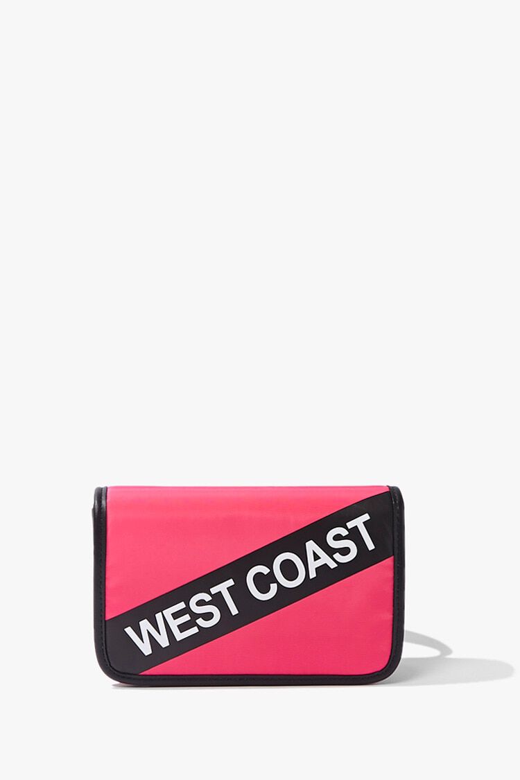 Bolso Estampado Rosa/Negro