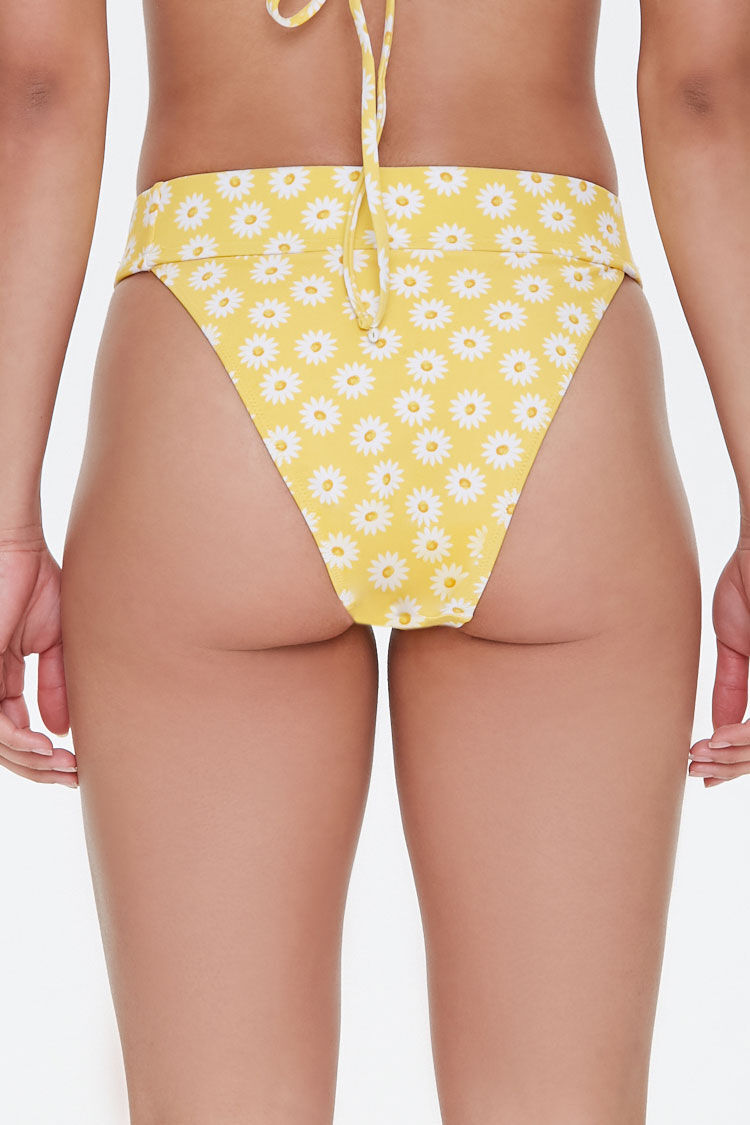 Traje De Baño Parte Inferior Amarillo