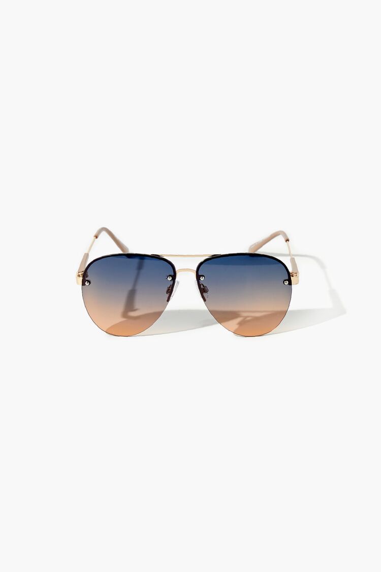 Gafas De Sol Estilo Aviador Degradadas