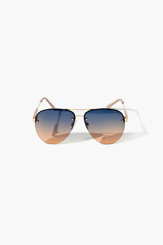 Gafas De Sol Estilo Aviador Degradadas