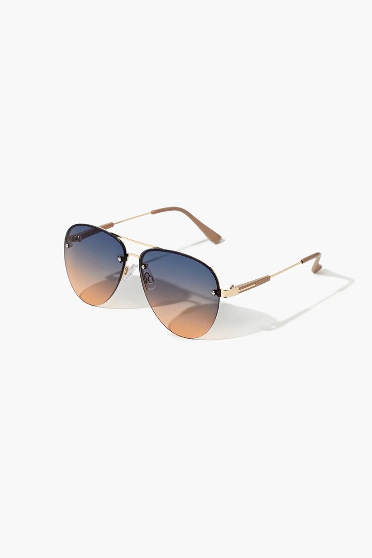 Gafas De Sol Estilo Aviador Degradadas