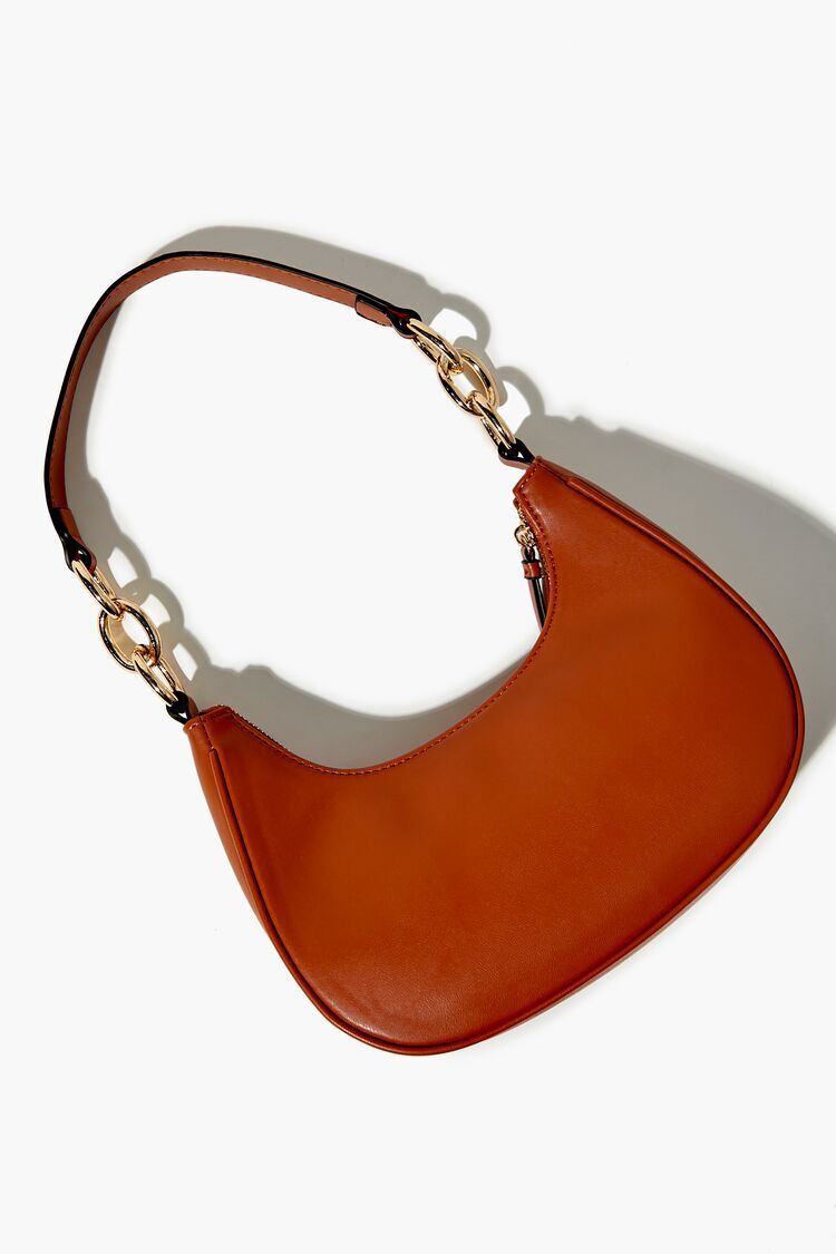 Bolso De Hombro Cadena Dorado