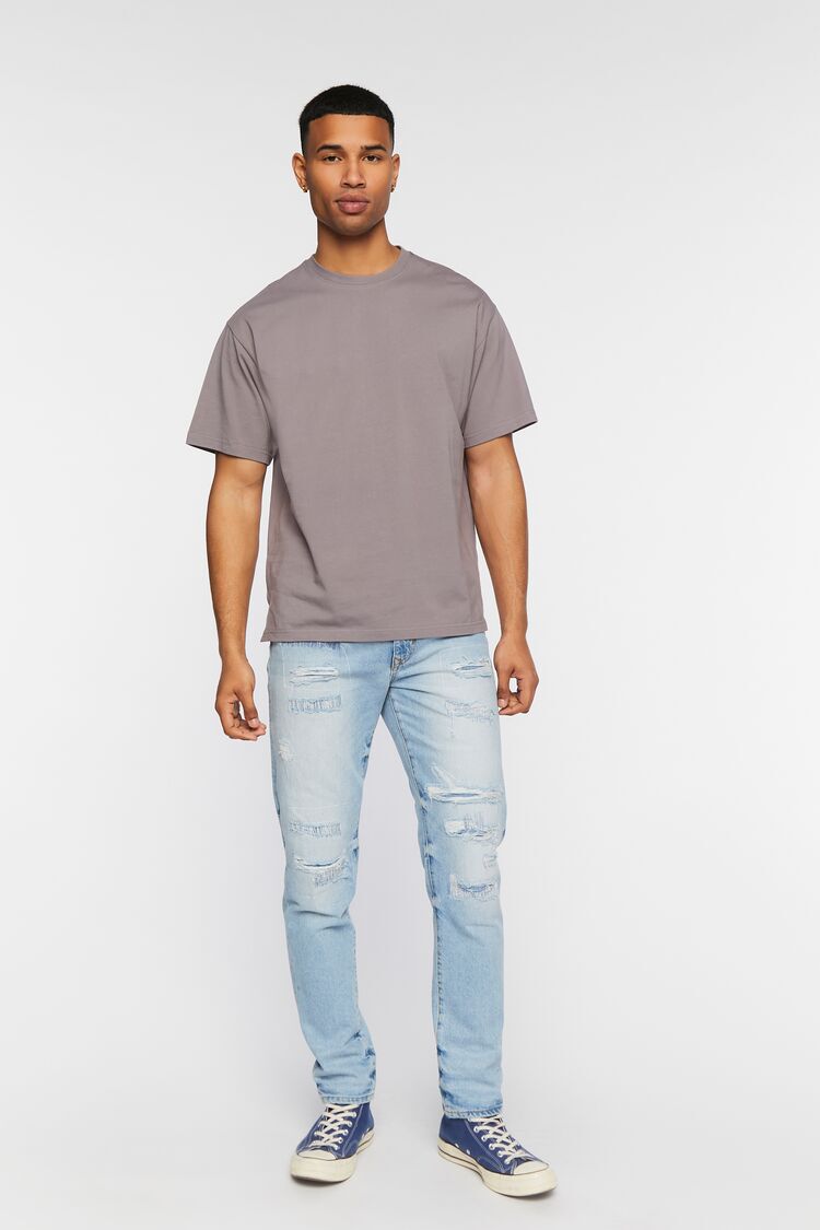 Camisa Holgada Gris