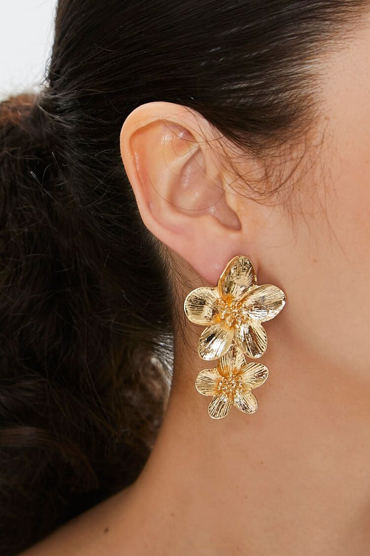 Pendientes Colgantes Flor