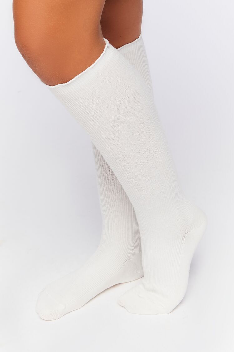 Medias Altas Blanco