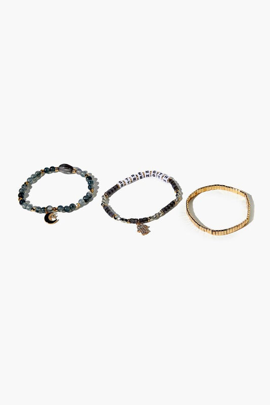 Set Pulseras Multicolor