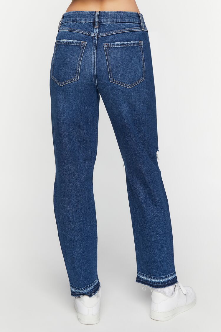 Pantalón Denim Ancho Azul