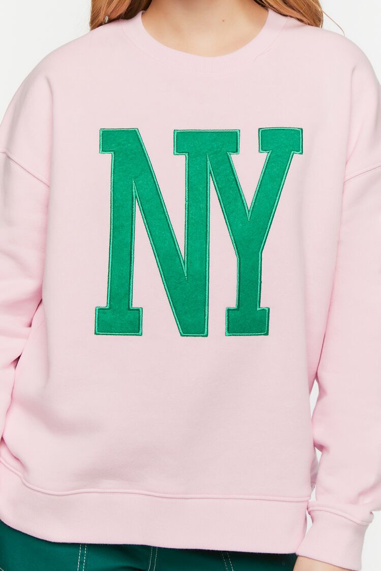 Sudadera Estampado Rosa/Verde