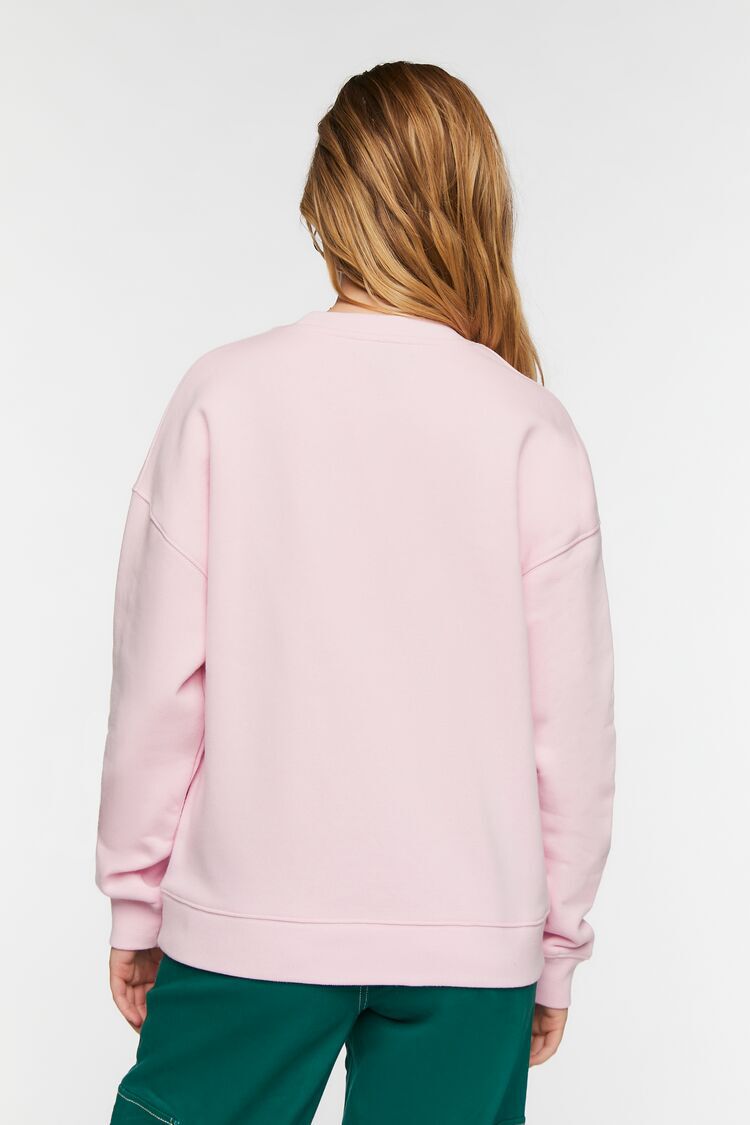 Sudadera Estampado Rosa/Verde