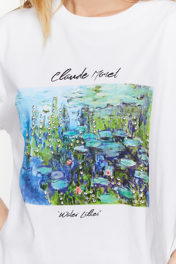 Camiseta Estampada Blanco/Multicolor