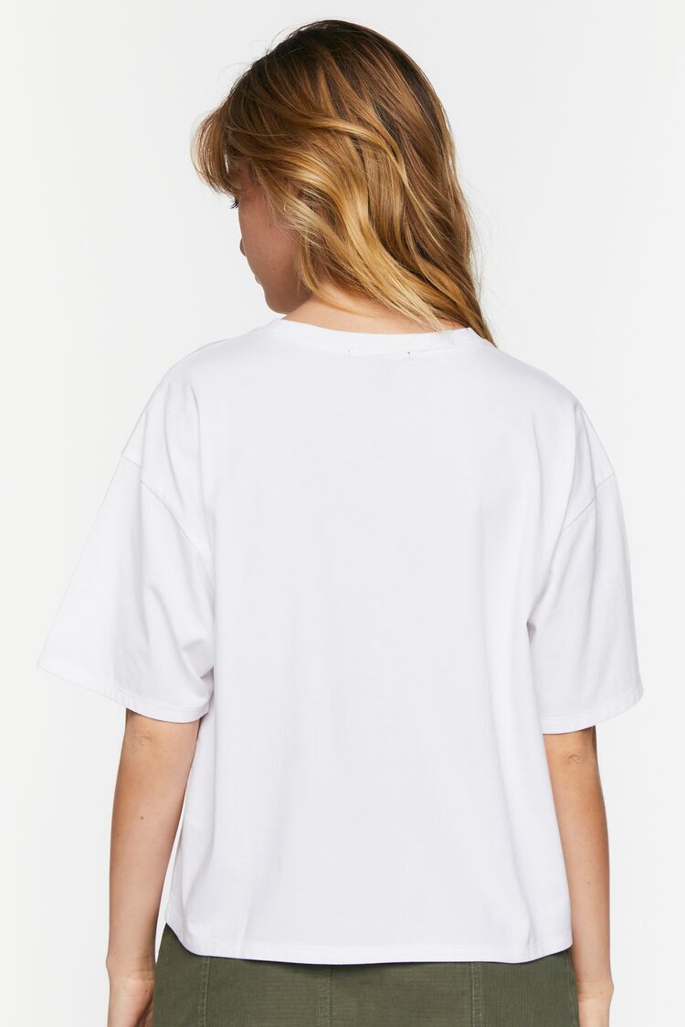 Camiseta Estampada Blanco/Multicolor