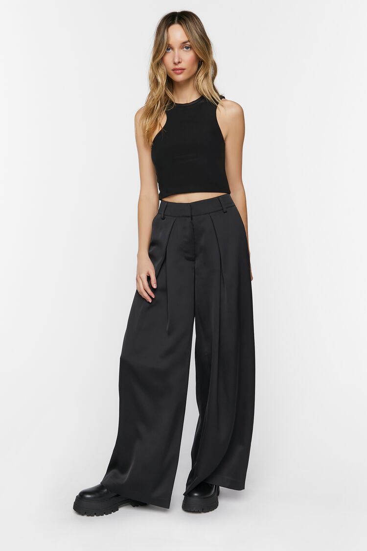 Pantalón Ancho Negro