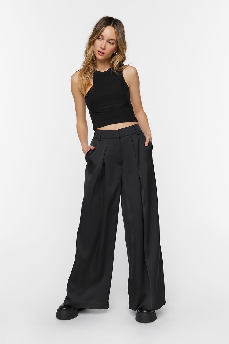 Pantalón Ancho Negro