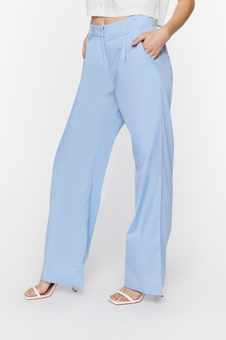 Pantalón Ancho Celeste