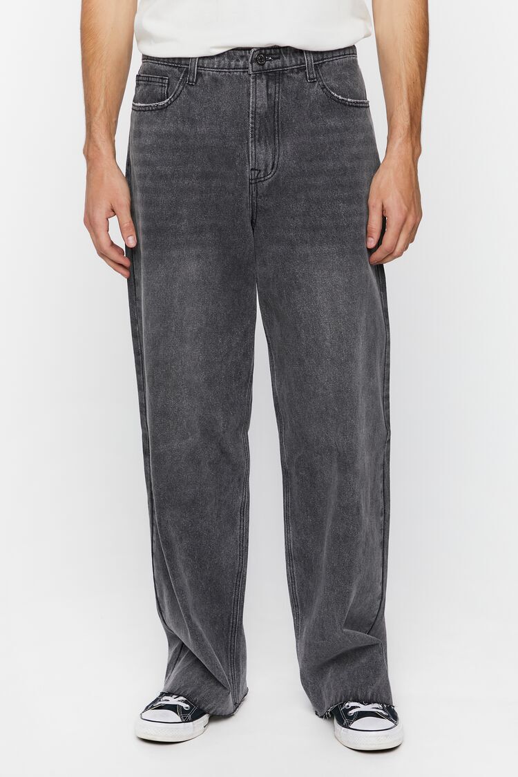 Pantalón Denim Gris