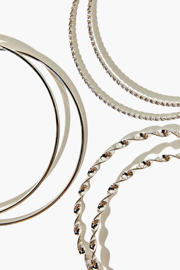Set Aretes Plateados
