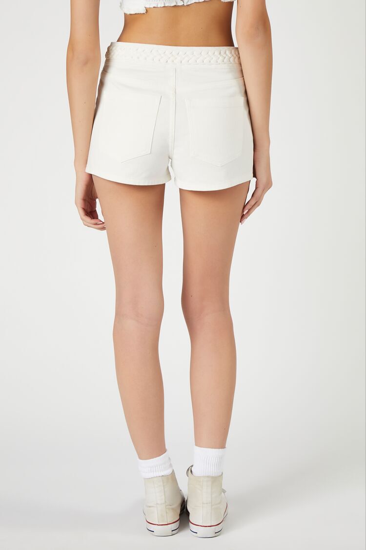 Short Denim Blanco