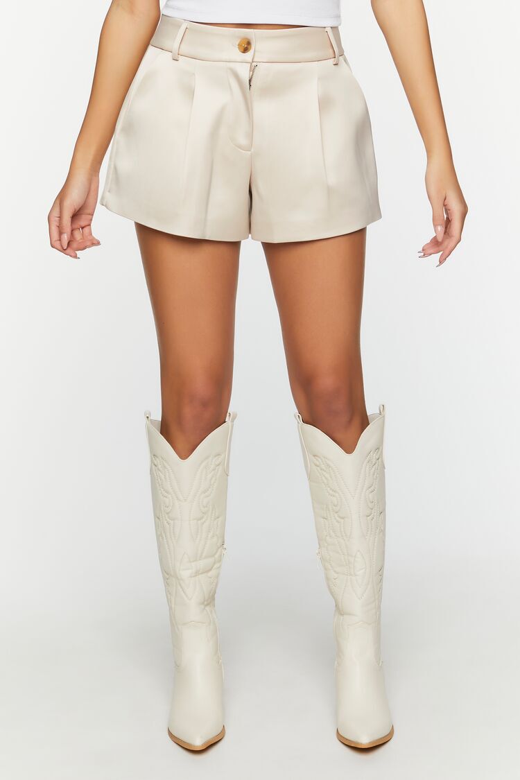 Short Satín Beige
