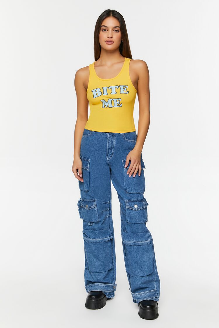 Camiseta Tirantes Amarilla