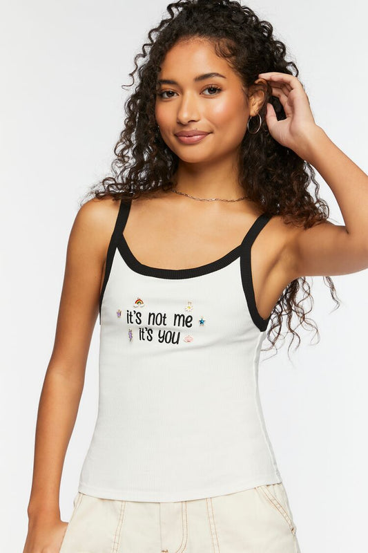 Camiseta Tirantes Blanco/Negro