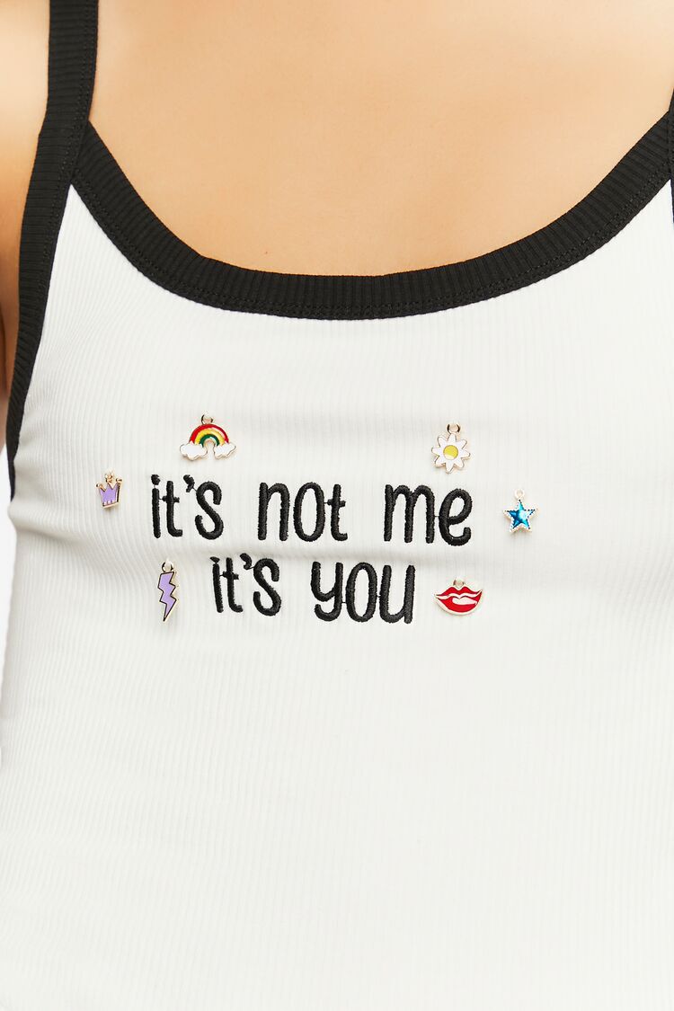 Camiseta Tirantes Blanco/Negro