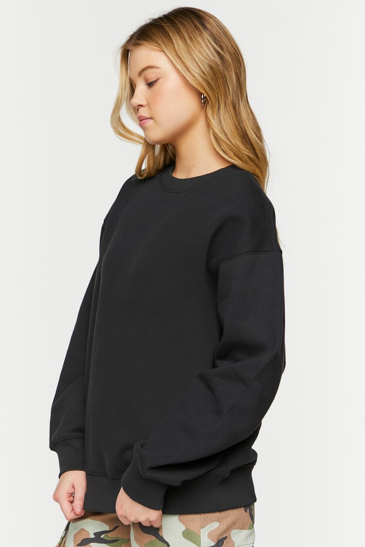 Sudadera Holgada Negro